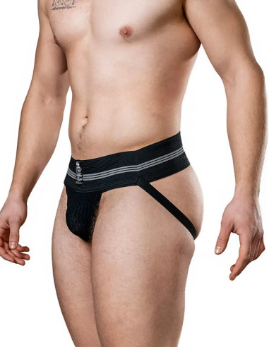 Suspensor sportiv banda 7,62 cm - Jockstrap 3 inch Black - MM
