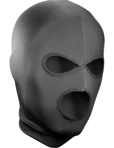 Push Bondage Beginner Black 3 Hole Hood