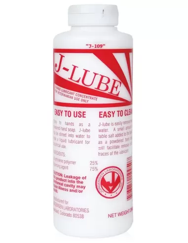 Lubrifiant pentru fisting tip pudra - J-Lube 295 ml