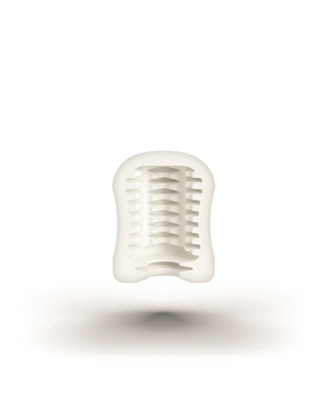 Masturbator discret de unica folosinta - MasturbaTIN Ribbed Rita - MyStim
