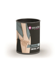 Masturbator discret de unica folosinta - MasturbaTIN Swirl Girl - MyStim
