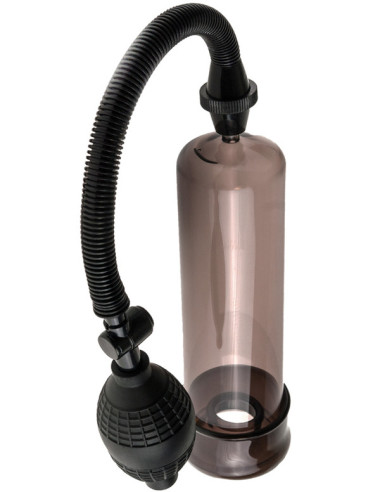 Pompa penis incepatori 19 x 5 cm - Beginners Power Pump Worx Black - Pipedream