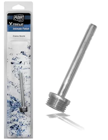 Dus anal ingust aluminiu - Enema Nozzle - Push