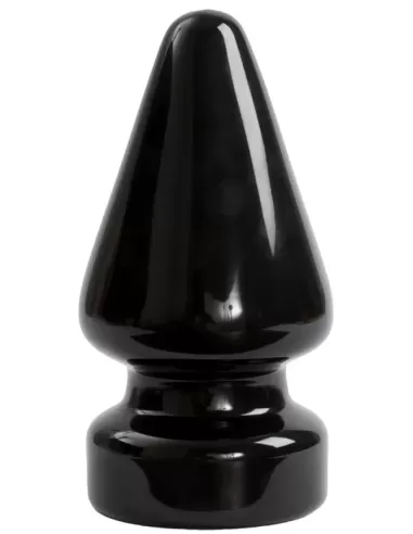 Plug avansati gigant XXXL vinil negru - Ass Master - TitanMen