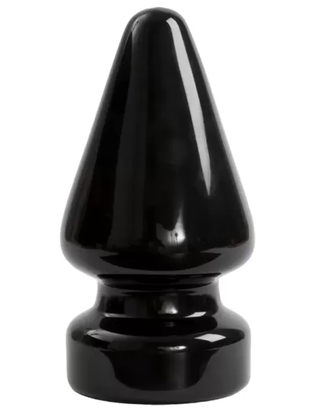 Plug avansati gigant XXXL vinil negru - Ass Master - TitanMen