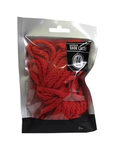 MisterB Shoe Laces Red