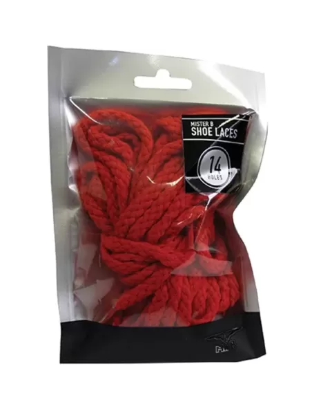MisterB Shoe Laces Red