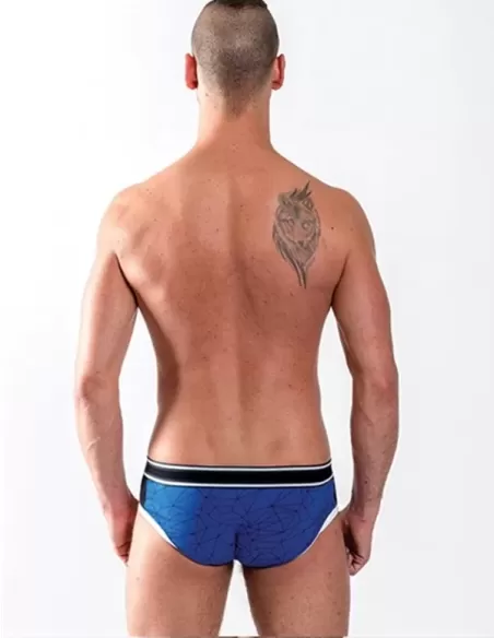 Lenjerie intima chilot albastru - Castro Brief Blue - MisterB