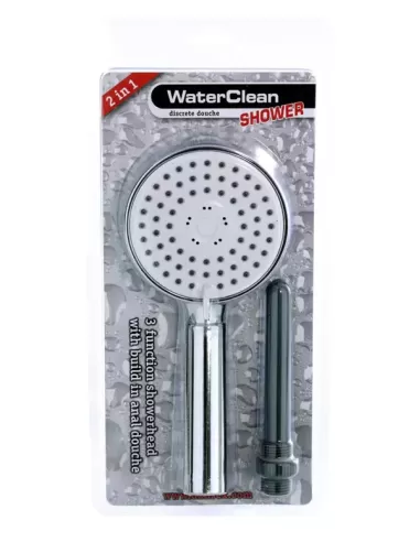WaterClean Shower Head With Build-in Anal Nozzle