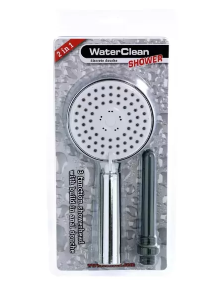 WaterClean Shower Head With Build-in Anal Nozzle