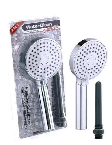 WaterClean Shower Head With Build-in Anal Nozzle