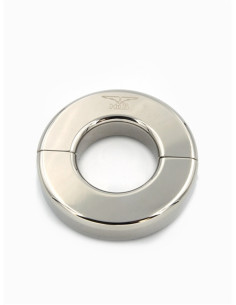 Inel intindere testicole fix inox inaltime 1,50 cm gaura 3,80 cm - Stainless Ball Stretcher - MisterB