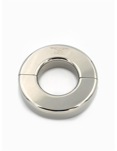 Inel intindere testicole fix inox inaltime 1,50 cm gaura 3,80 cm - Stainless Ball Stretcher - MisterB
