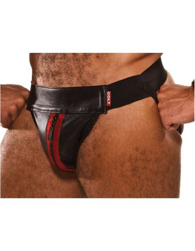 Suspensor fetish BDSM piele naturala - Leather Jock - Colt