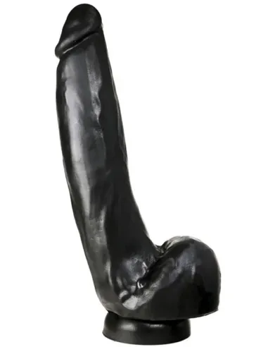 Dildo realist XL 29 x 6 cm - Dildorama 515 11 Inch Dildo Black - BlackFetish - BDSM Sex Shop