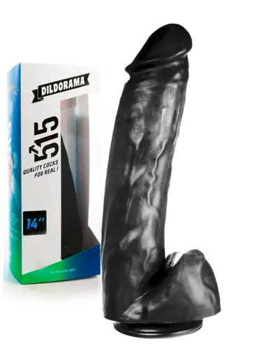 Dildorama 515 14 Inch Dildo Black