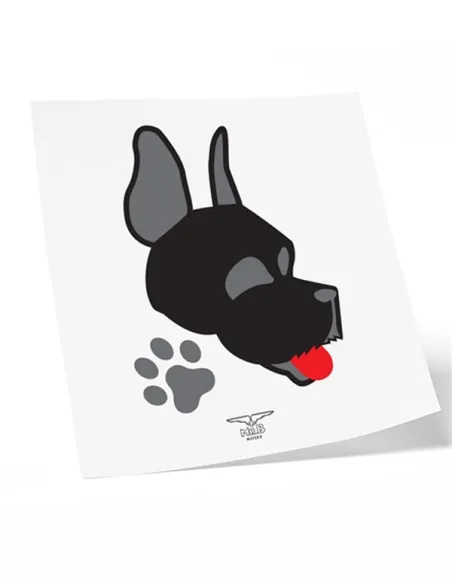 MisterB Temporary Tattoo Happy Puppy