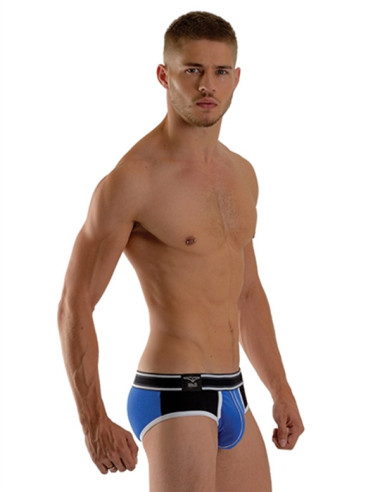 L enjerie chilot albastru - Bronx Brief Blue - MisterB
