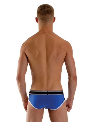 L enjerie chilot albastru - Bronx Brief Blue - MisterB