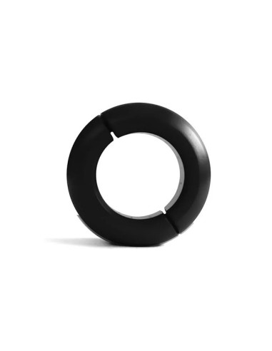 Black Steel Donut Ballstretcher 20 x 35 mm