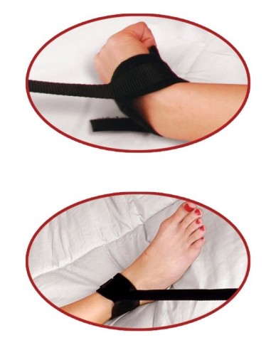 Set BDSM incepatori catuse masca puf pene lumanari ceara - Beginner's Bondage Set - Pipedream - BlackFetish - BDSM Sex Shop