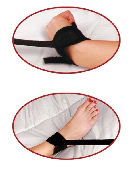 Set BDSM incepatori catuse masca puf pene lumanari ceara - Beginner's Bondage Set - Pipedream - BlackFetish - BDSM Sex Shop