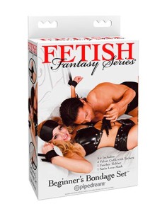 Set BDSM incepatori catuse masca puf pene lumanari ceara - Beginner's Bondage Set - Pipedream - BlackFetish - BDSM Sex Shop