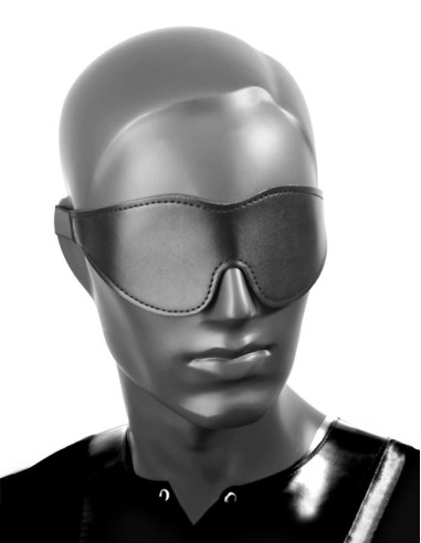 Masca BDSM piele sintetica - Black Fetish Mask - Bondage Beginner