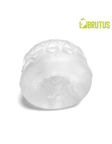 Inel elastic intindere testicole 4 cm silicon - Ice Silasoft Ballstretcher - Brutus - BlackFetish - BDSM Sex Shop