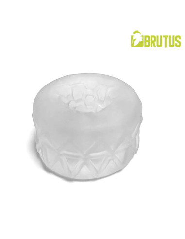 Inel elastic intindere testicole 4 cm silicon - Ice Silasoft Ballstretcher - Brutus - BlackFetish - BDSM Sex Shop