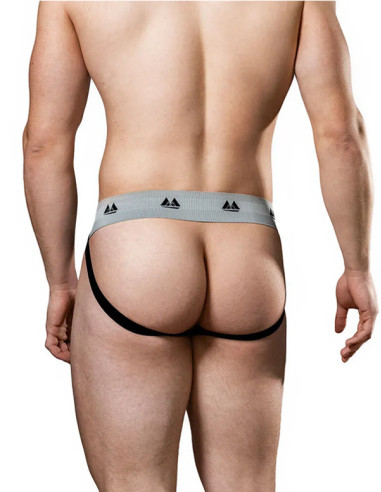 Jockstrap negru lenjerie sportiva suspensor - MM 2 Inch Black - MM Jockstrap