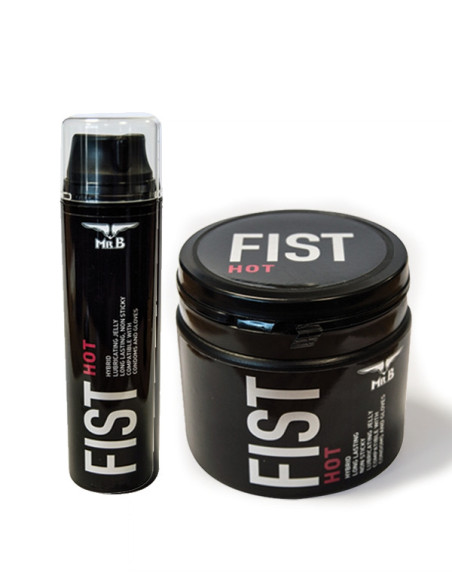 Lubrifiant fisting, efect incalzire, mixt apa silicon - Fist Hot - MisterB