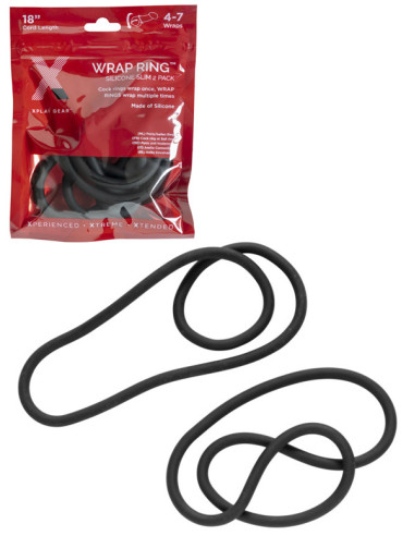 Perfect Fit Wrap Ring Silicone Slim 2 pack