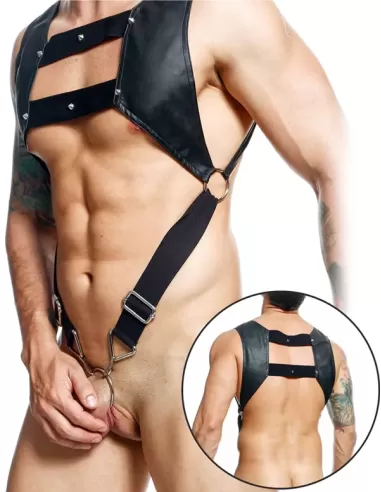 DNGEON Croptop Cockring Harness