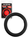 Inel penis sectiune rotunda semi elastic silicon - Power Silicone Cockring - Push