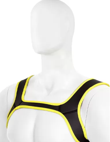 Pupplay Neoprene Harness Yellow / Black