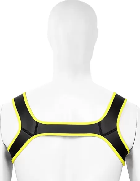 Pupplay Neoprene Harness Yellow / Black