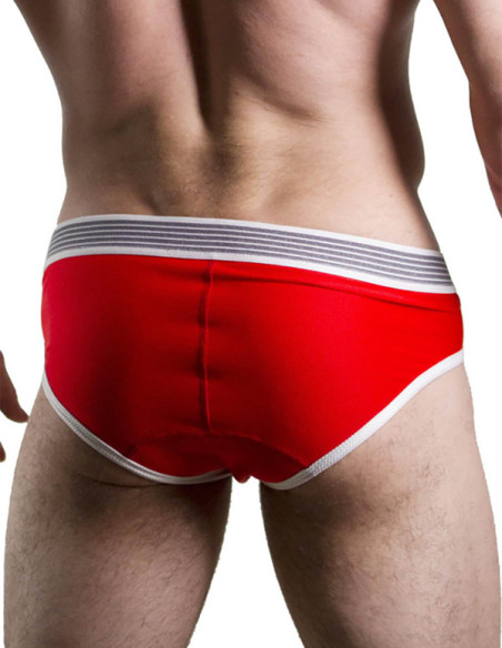 Lenjerie chilot - Theo Brief Red - GBGB