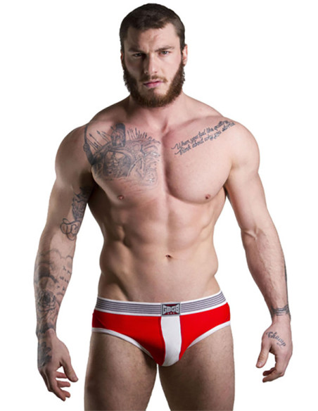 Lenjerie chilot - Theo Brief Red - GBGB