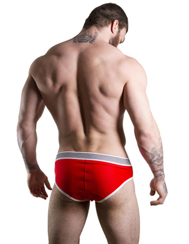 Lenjerie chilot - Theo Brief Red - GBGB