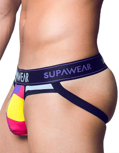 Jockstrap suspensor sportiv - Sprint Jockstrap Bubblegum - Supawear