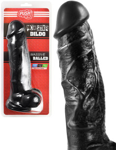 Dildo realist ventuza vinil 26 x 6,20 cm - Massive Balled Dildo - Push
