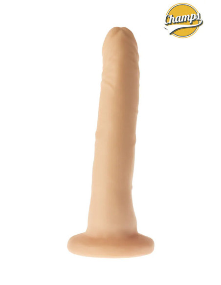 Dildo vinil 21.5 x 3.15 cm ventuza - Groovy - Champs