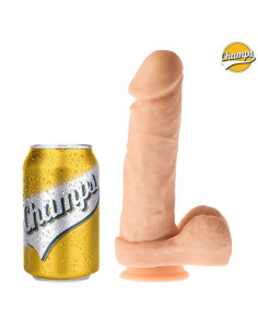 Dildo realist vinil 23 x 4.7 cm ventuza - Fatty - Champs 2