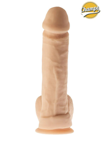 Dildo realist vinil 21 x 4.3 cm ventuza - Ribly - Champs