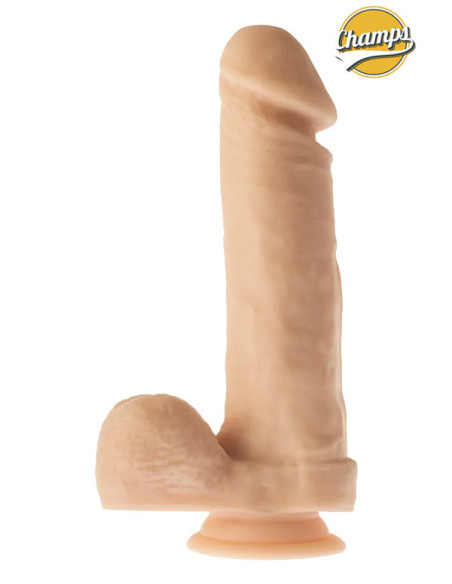 Dildo realist vinil 21 x 4.3 cm ventuza - Ribly - Champs