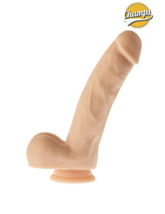 Dildo realist vinil 20 x 4 cm ventuza - Curly - Champs 2