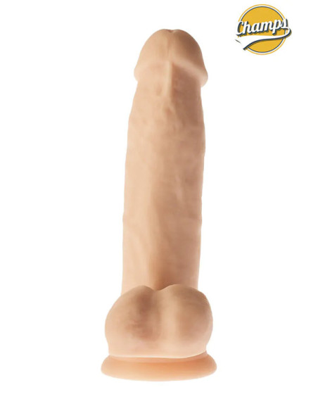 Dildo realist vinil 17 x 3,7 cm ventuza - Smoothy - Champs