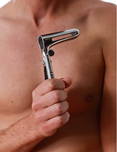 Dilatator anal vaginal reglabil inox - MisterB Anal Speculum