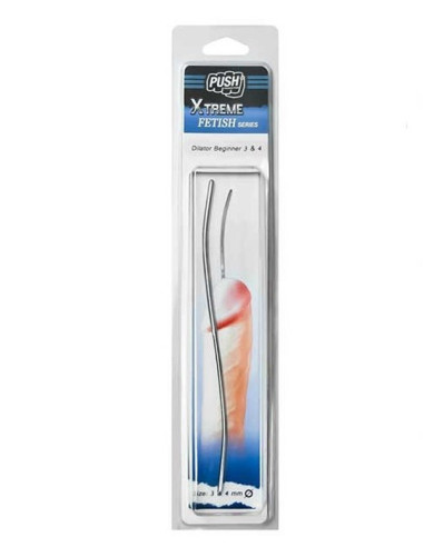 Dilatator pentru uretra, incepatori, Dilator Beginner 3 - 4 mm - Push